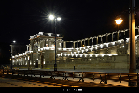Budapest, Várkert Bazár-stock-foto