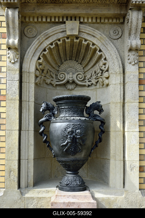 Budapest, Várkert Bazár-stock-foto