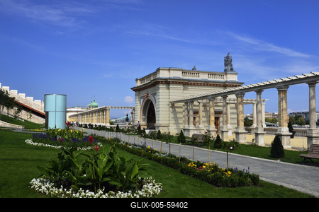 Budapest, Várkert Bazár-stock-foto
