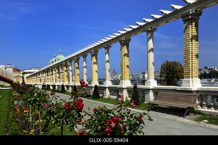 Budapest, Várkert Bazár-stock-foto