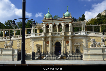 Budapest, Várkert Bazár-stock-foto