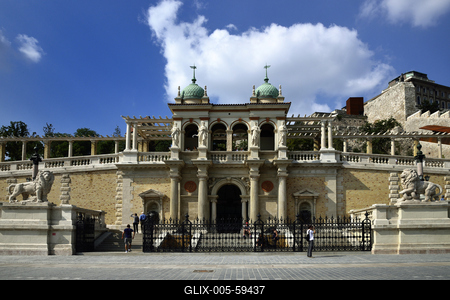 Budapest, Várkert Bazár-stock-foto