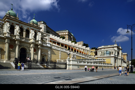 Budapest, Várkert Bazár-stock-foto