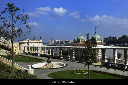 Budapest, Várkert Bazár-stock-foto