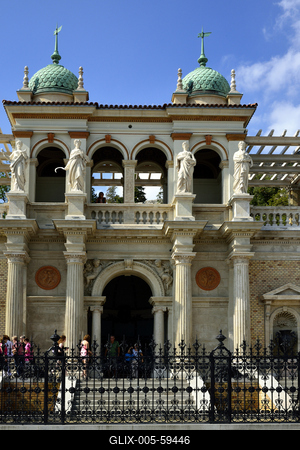 Budapest, Várkert Bazár-stock-foto