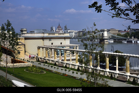 Budapest, Várkert Bazár-stock-foto