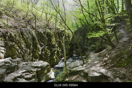 Bakonynána - Római fürdő-stock-foto