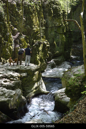 Bakonynána - Római fürdő-stock-foto