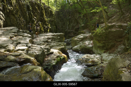 Bakonynána - Római fürdő-stock-foto