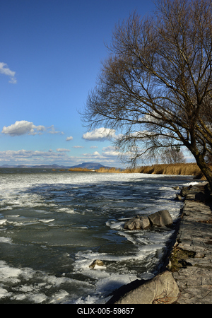 Balatonberény-stock-foto