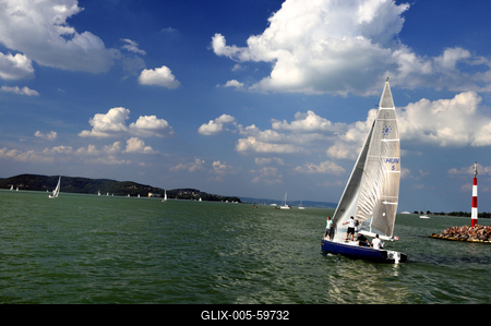 Balatonföldvár-stock-foto