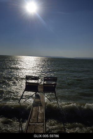Balatonföldvár-stock-foto