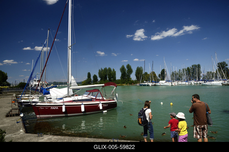 Balatonföldvár-stock-foto