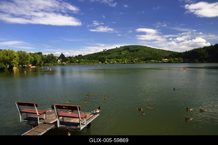 Bánki tó-stock-foto