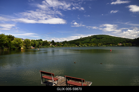 Bánki tó-stock-foto