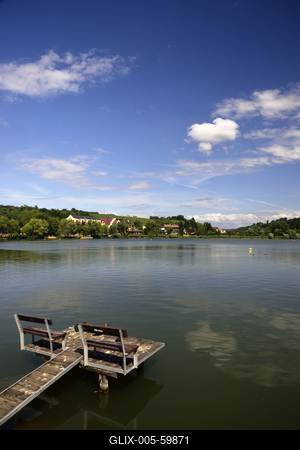 Bánki tó-stock-foto