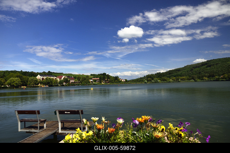 Bánki tó-stock-foto