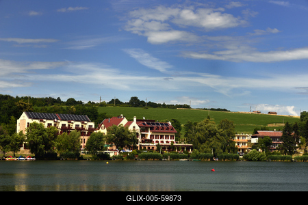 Bánki tó-stock-foto