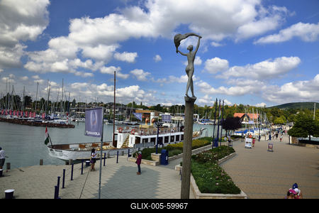 Balatonfüred-stock-foto