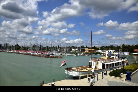 Balatonfüred-stock-foto