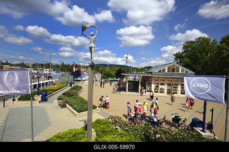 Balatonfüred-stock-foto