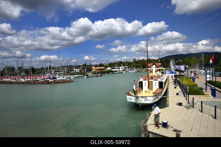 Balatonfüred-stock-foto