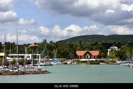 Balatonfüred-stock-foto