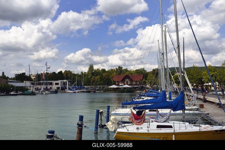 Balatonfüred-stock-foto