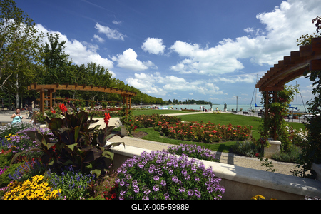 Balatonfüred-stock-foto