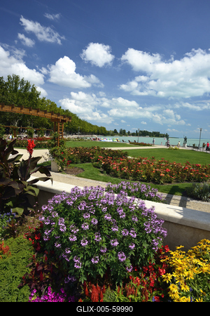 Balatonfüred-stock-foto