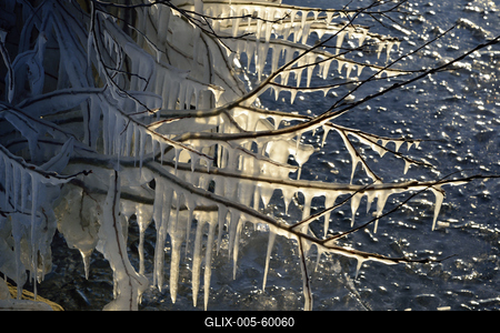 Téli Balaton-stock-foto