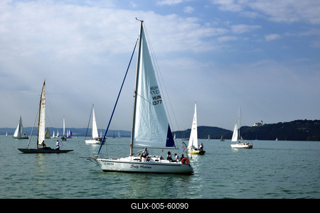 Kékszalag Vitorlás Verseny 2015-stock-foto