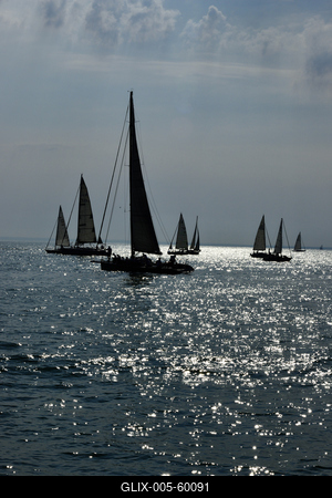 Kékszalag Vitorlás Verseny 2015-stock-foto