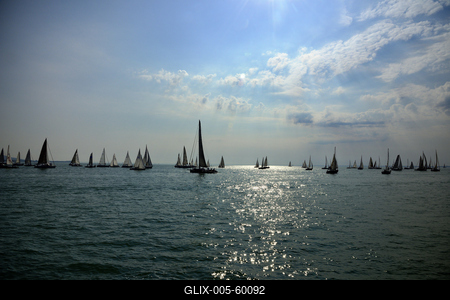 Kékszalag Vitorlás Verseny 2015-stock-foto