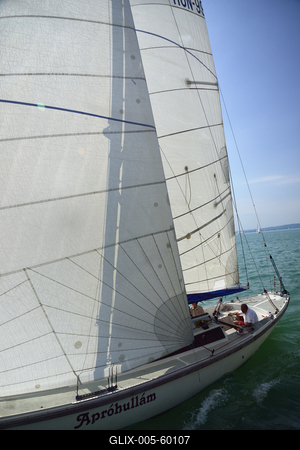 Kékszalag Vitorlás Verseny 2015-stock-foto