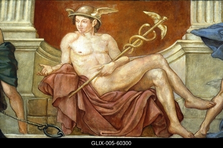 Budapest, Saxlehner-palota (Postamúzeum)-stock-foto