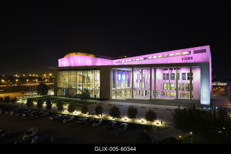 Budapest, Művészetek palotája (MÜPA)-stock-foto