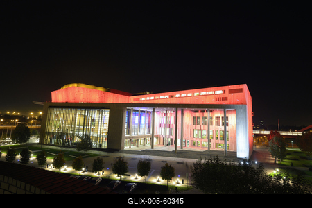 Budapest, Művészetek Palotája (Müpa)-stock-foto