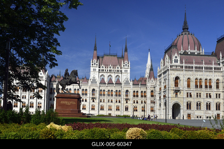 Budapest, Országház (Parlament)-stock-foto