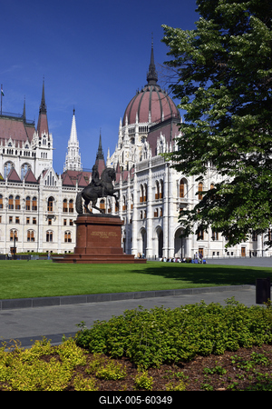 Budapest, Országház (Parlament)-stock-foto