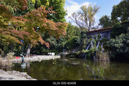Budapest, Margit-sziget-stock-foto