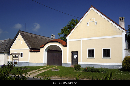 Szabadtéri Néprajzi Múzeum Bakonybélben-stock-foto