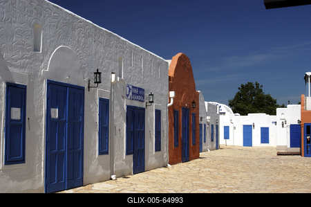 A balatonfüredi Görög falu-stock-foto