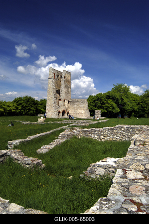 Dörgicse, Boldogasszony templomrom-stock-foto