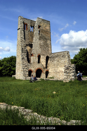 Dörgicse, Boldogasszony templomrom-stock-foto