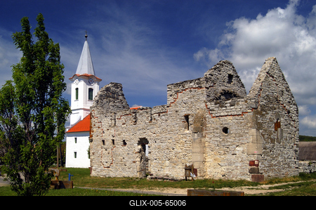 Dörgicse, Szent Péter templomrom-stock-foto