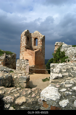 Cseszneki Vár-stock-foto