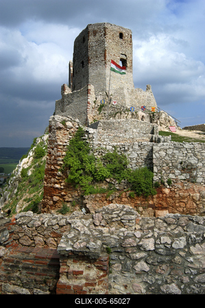 Cseszneki Vár-stock-foto
