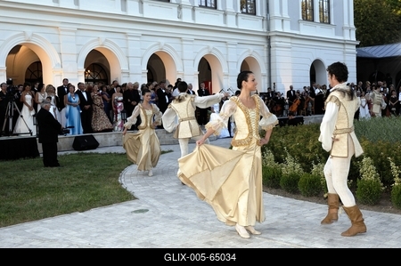 A 184. Anna-bál Balatonfüreden-stock-foto