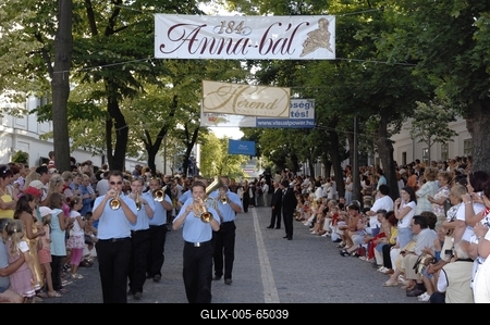 A 184. Anna-bál Balatonfüreden-stock-foto
